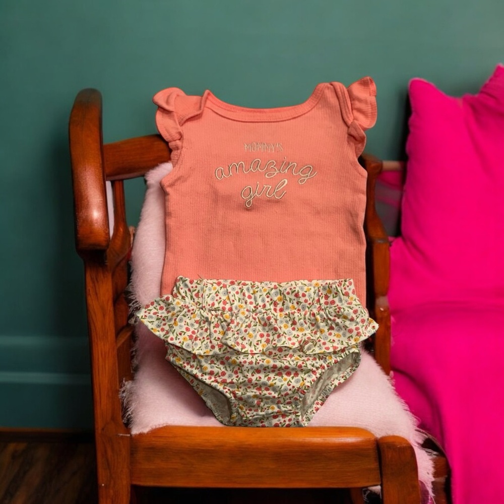 Sweet and Sassy Baby Outfit 🌸✨